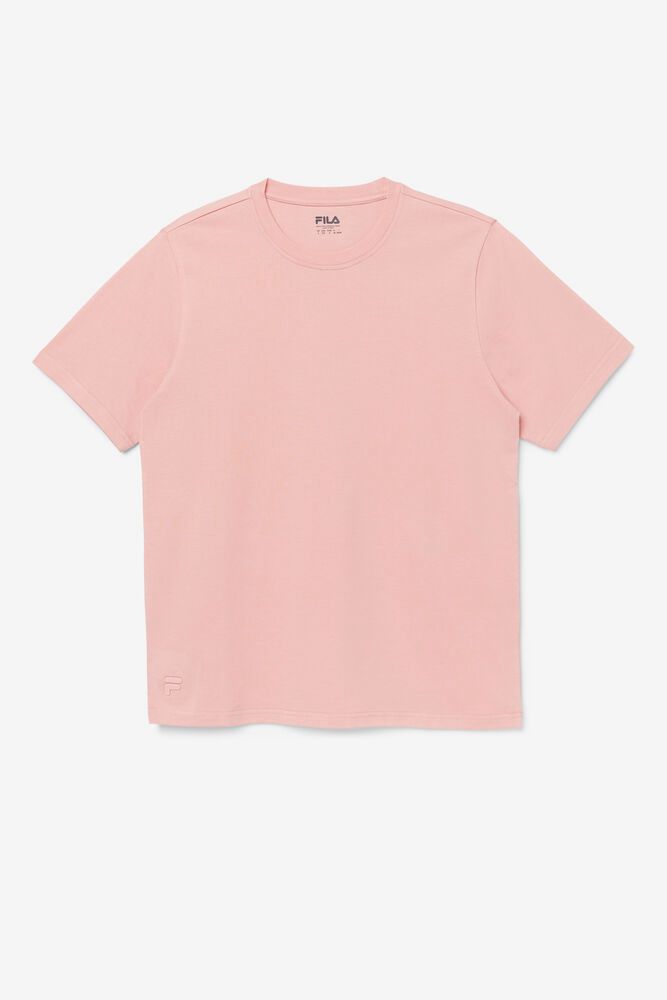 Fila Vinny Pink T-Shirt Mens - NZ 90168-YFTB